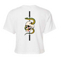 Serpent Crop Top