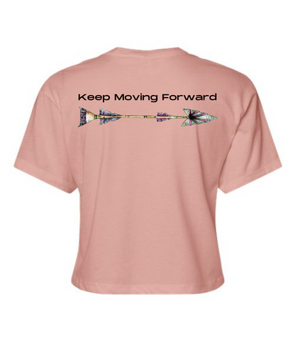 Keep Moving Forward Crop Top