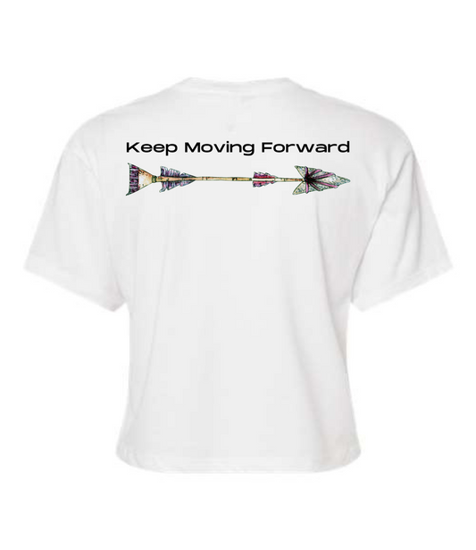 Keep Moving Forward Crop Top