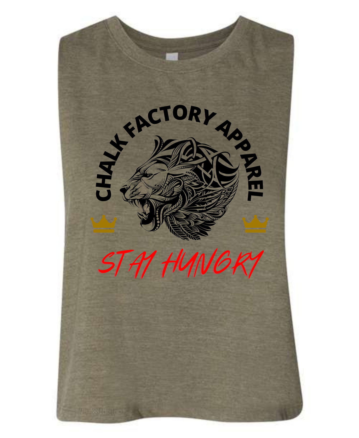 Stay Hungry Crop Tank