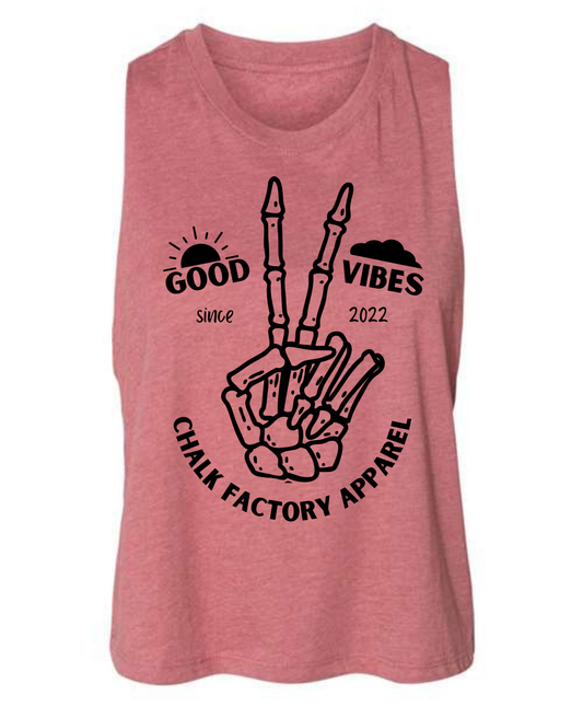 Good Vibes Crop Tank