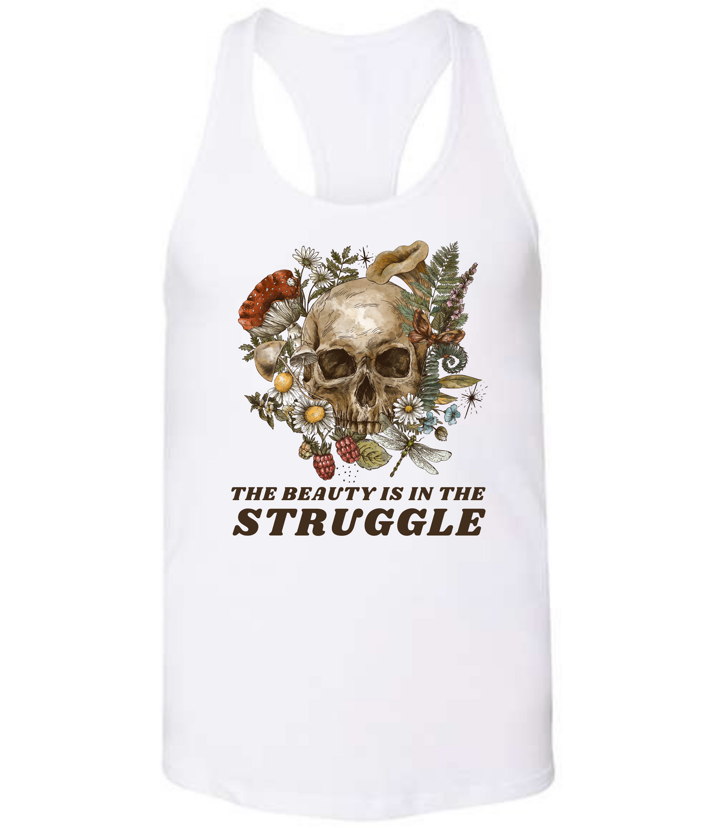 Women's Beauty is in the Struggle Tank Top