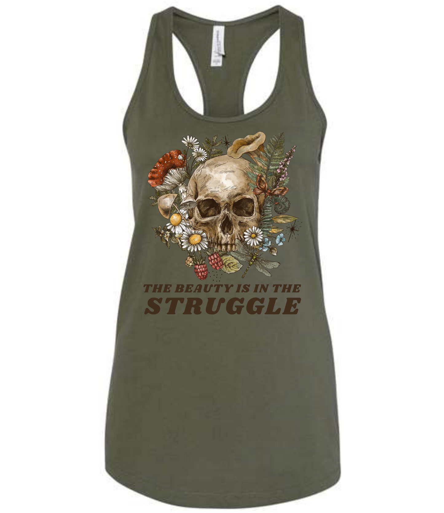 Women's Beauty is in the Struggle Tank Top