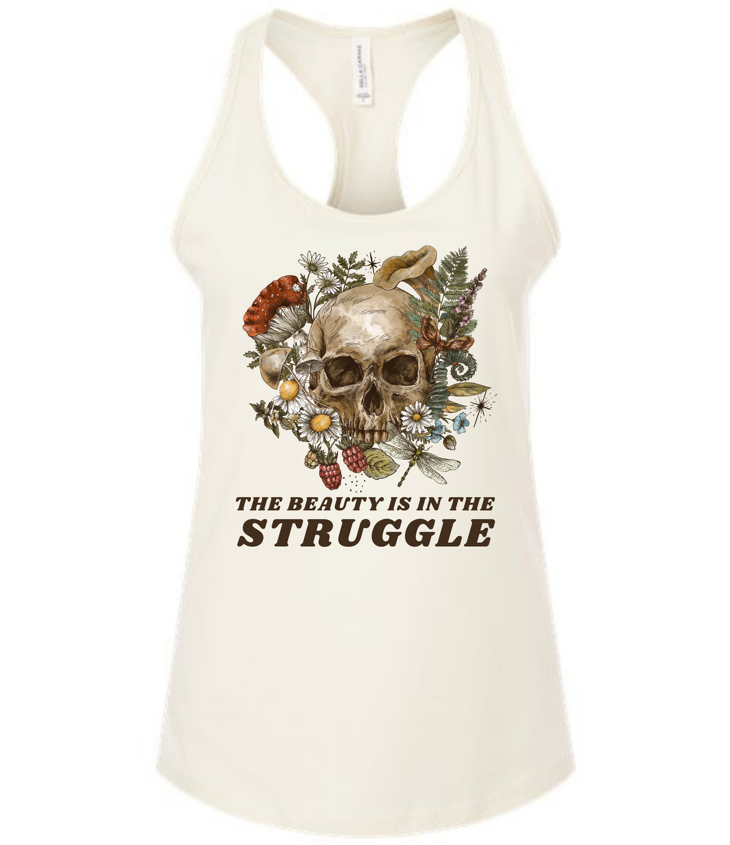 Women's Beauty is in the Struggle Tank Top