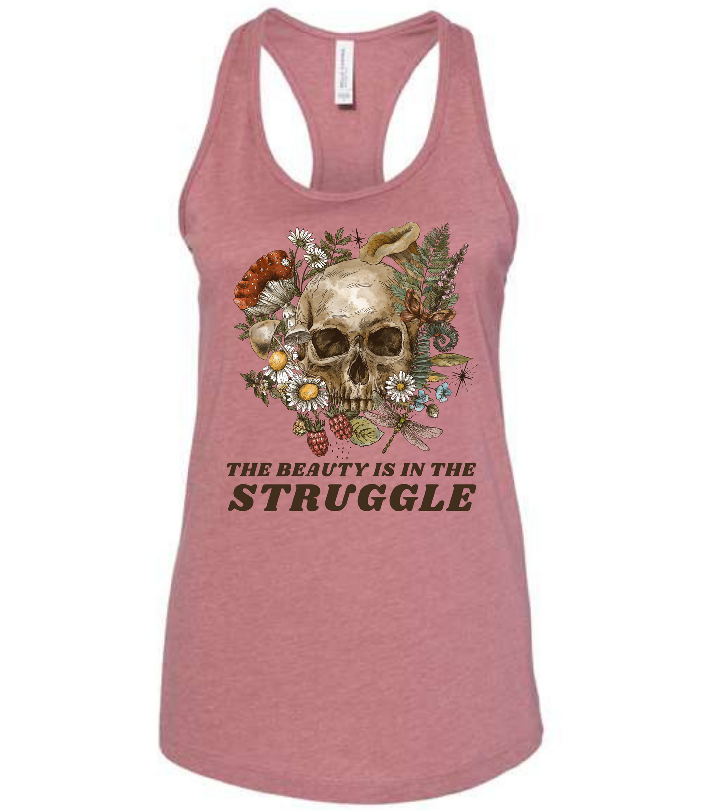 Women's Beauty is in the Struggle Tank Top