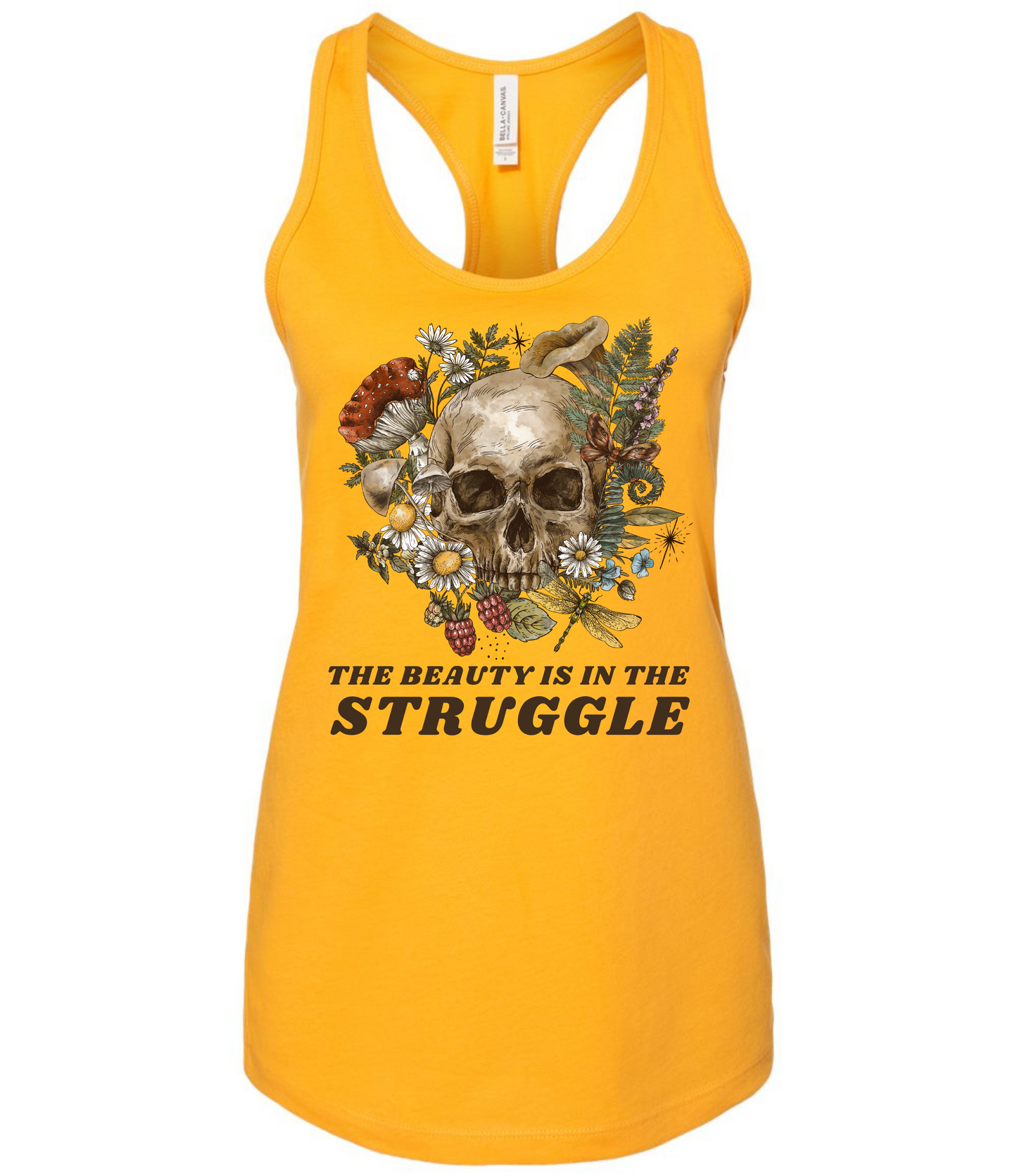 Women's Beauty is in the Struggle Tank Top