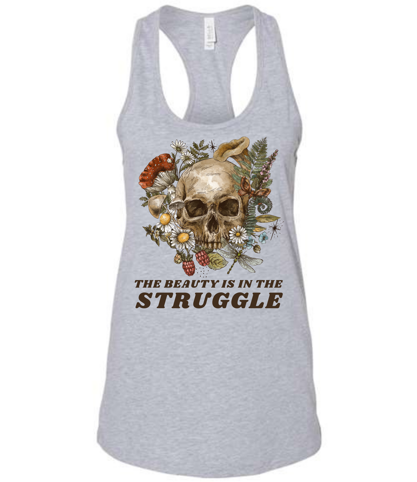 Women's Beauty is in the Struggle Tank Top