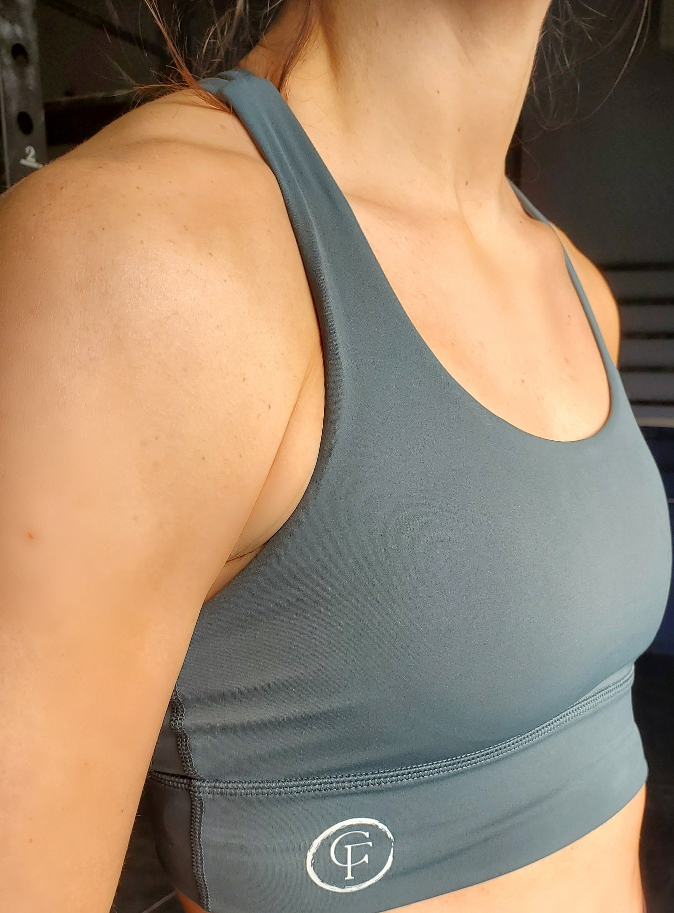 Premium Crossed Back Sports Bra