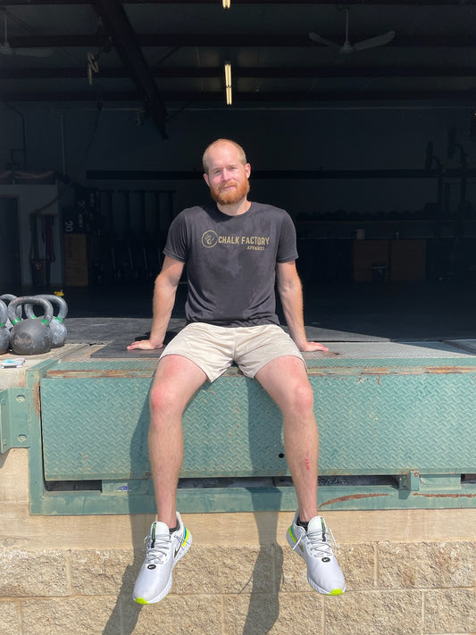Unisex Gold Chalk Factory Apparel Tee