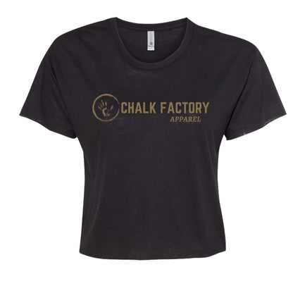 Gold Chalk Factory Apparel Crop Top