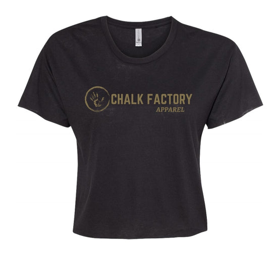 Gold Chalk Factory Apparel Crop Top