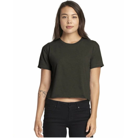 Gold Chalk Factory Apparel Crop Top